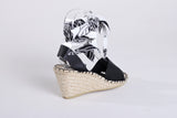 Black Wedge Espadrille