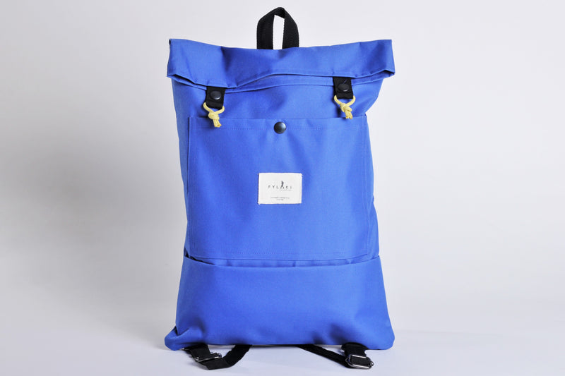 Electric Blue Water resistant Ladies Backpack