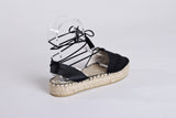 Boho Black Espadrille