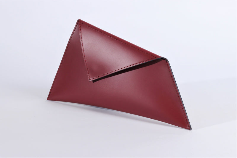 Thunder Burgundy Clutch