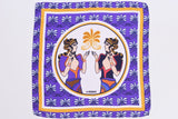 Cretan Anthemion Silk Scarf