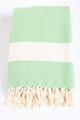 Crete Green Peshtemal Beach Towel