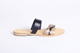 Electra Brown Greek Sandal