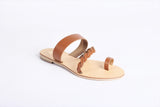 Gaia Tan Authentic Greek Sandal