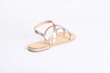 Hera Copper Authentic Greek Sandal