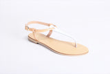 Iris White Authentic Greek Sandal