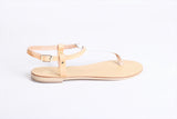 Iris White Authentic Greek Sandal