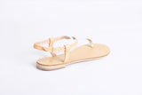 Iris White Authentic Greek Sandal