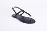 Maia Black Authentic Greek Sandal