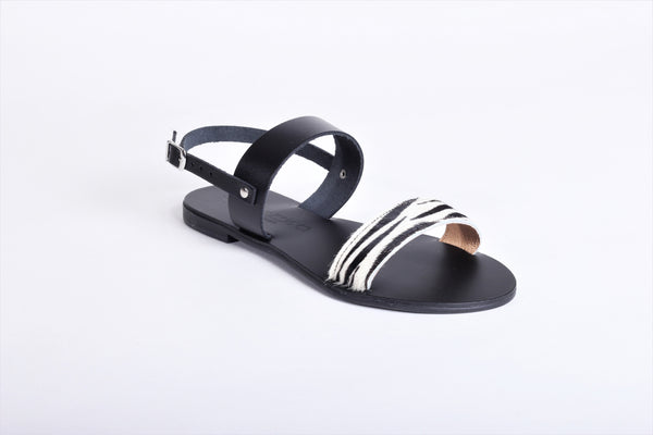 Nyx Zebra Authentic Greek Sandal