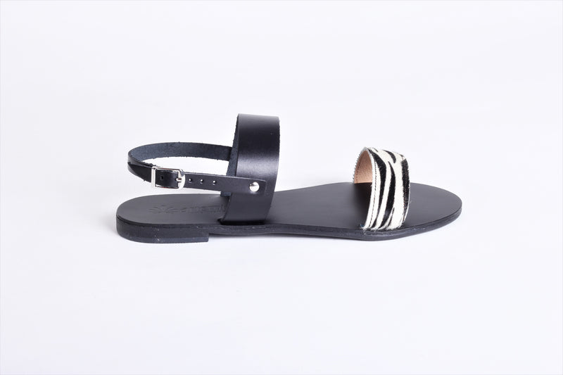 Nyx Zebra Authentic Greek Sandal