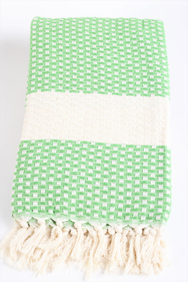 Paros Green Peshtemal Beach Towel